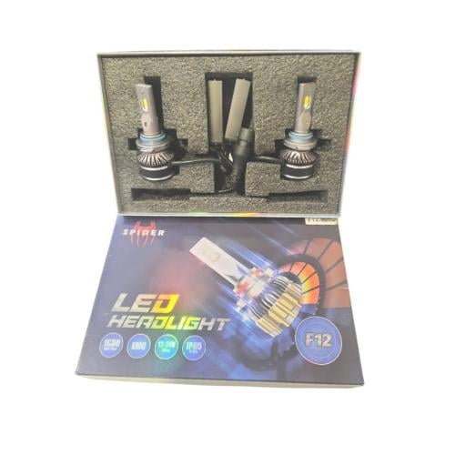 لمبات سبايدر F12 أمامية LED – قدرة 1000 واط، فولتي...