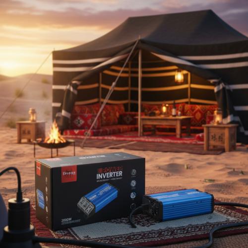 محول طاقة سبايدر بلس 2000 واط DC إلى AC للسيارة وا...