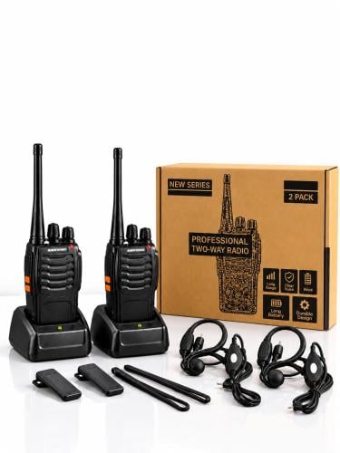 جهاز لاسلكي Baofeng BF-888S – زوج أجهزة، الإصدار الأخير