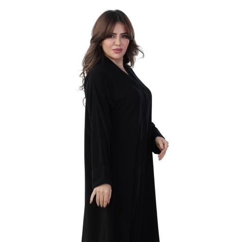 Royal Korean abaya, front robe with inverted sleeve