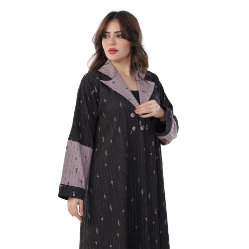 Silk Jacquard Qatari striped pink, elegant femininity with a modern touch