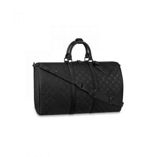 شنطة سفر يد لويس فيتون - 50 LV Keepall Bandoulière