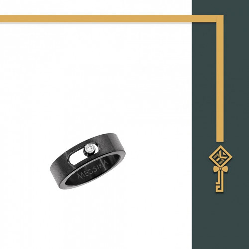 خاتم ميسيكا أسود - Messika