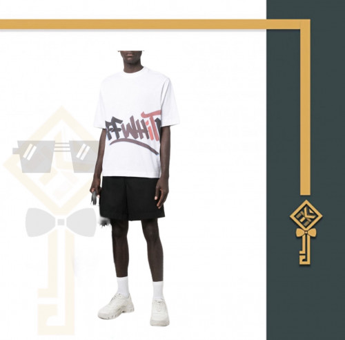 تيشيرت أوف وايت Off white t-shirt