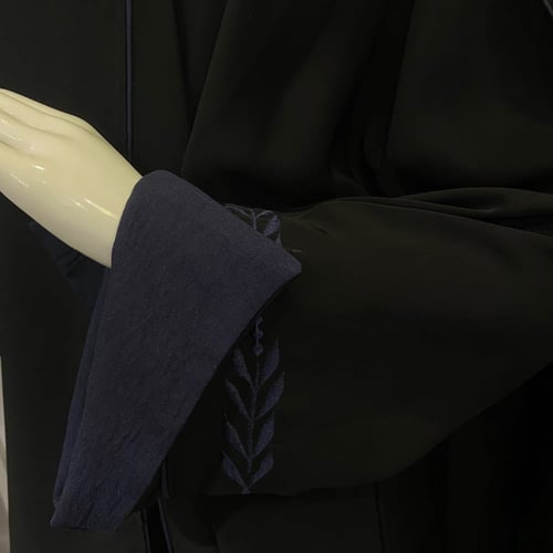 عباية تطريز بالكُم