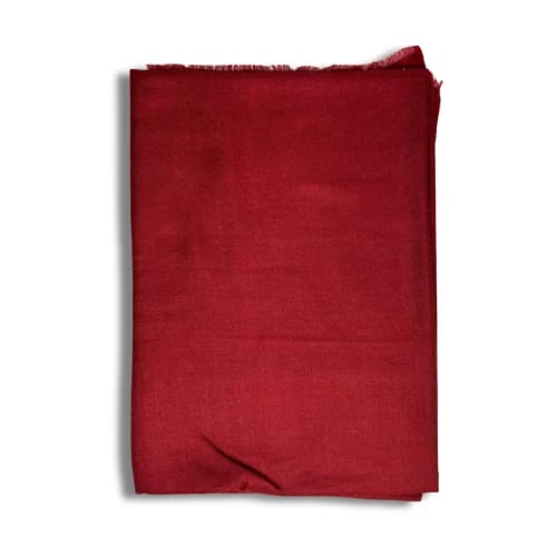 Pure Bashmina plain (red) - medium