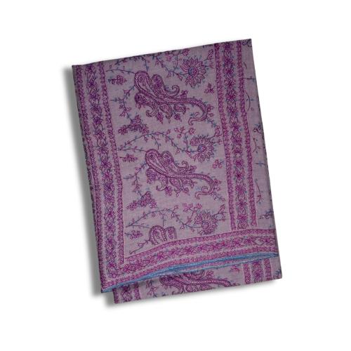 Bashmina pure hand embroidery full - Large size