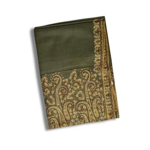 Bashmina pure hand embroidery full - Large size
