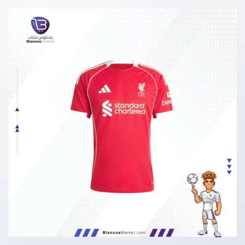 تيشيرت ليفربول الأساسي لموسم 25/26