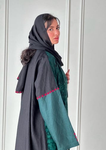 عباية لينن مع قطن