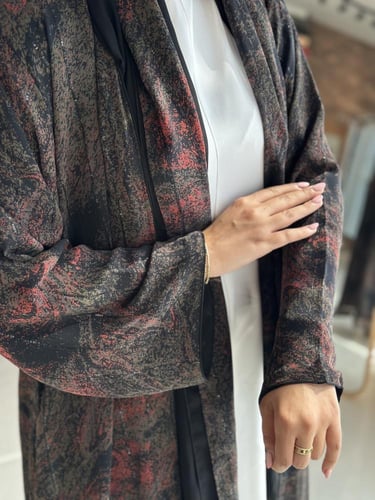 عباية شيفون | بنفسجي