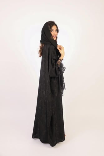 عباية كريب | اسود