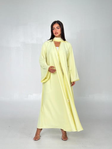 عباية كريب | اصفر