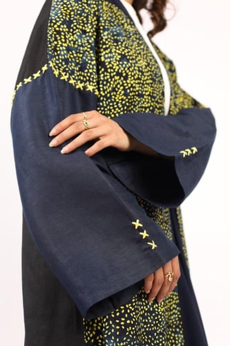 عباية لينن مع قطن