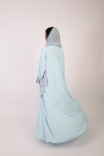 عباية كريب سادة | سماوي