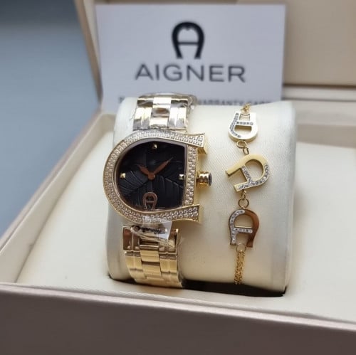 ساعة واسواره أقنر نسائي