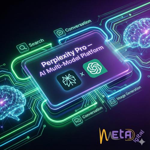 اشتراك Perplexity Pro سنة كاملة – بحث ذكي وإجابات...
