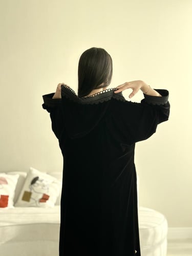 عباية المخمل المغربية