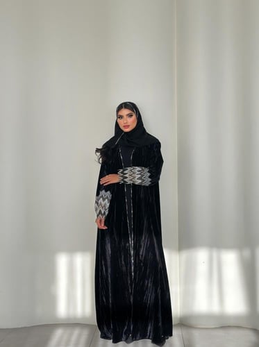 مخمل مكسر - كم بتطريز لورِكس