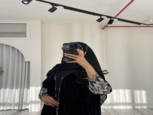 مخمل مكسر - كم بتطريز لورِكس