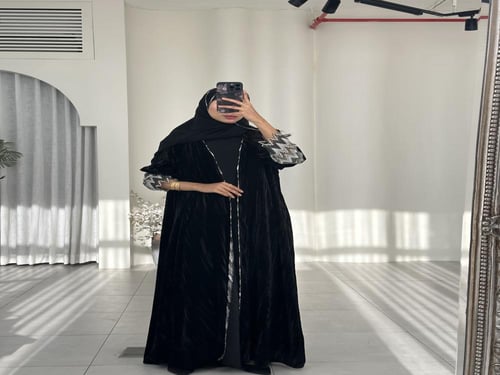 مخمل مكسر - كم بتطريز لورِكس