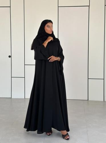 عبايه كلوش كامل الكم ليزر قلتر