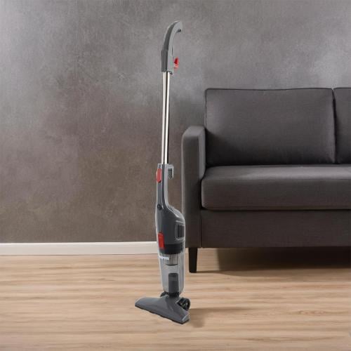 مكنسة يدوية كهربائية جيباس 600 واط 1.2 لتر - رمادي