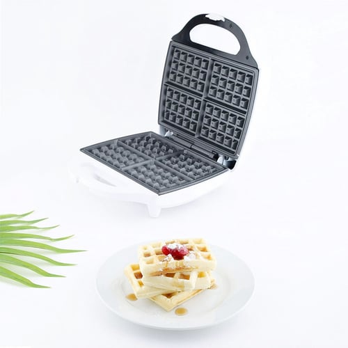 دي ال سي , جهاز صنع الوافل 4 قطع - ابيض -J-04-01