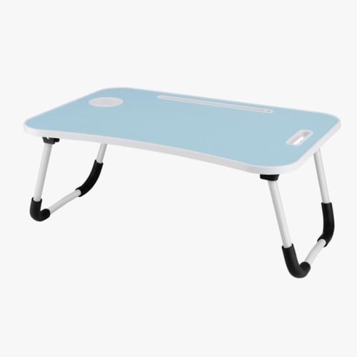 طاولة للدراسة محمولة وقابلة للطي - لون ازرق