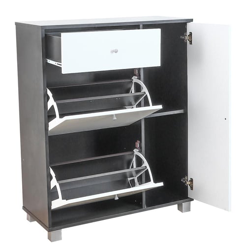 دولاب أحذية خشبي ماليزي – تصميم عصري بأدراج تخزين...