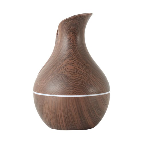 فواحة عطرية شحن على شكل مزهرية مع إضاءة