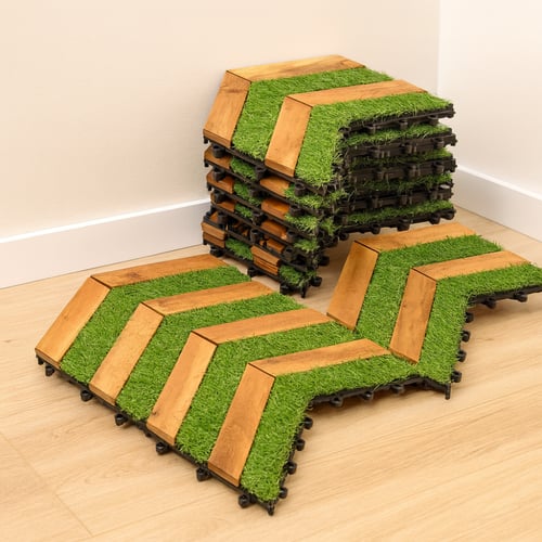 بلاط خشبي للحدائق – أرضيات خارجية مقاومة وعملية |...