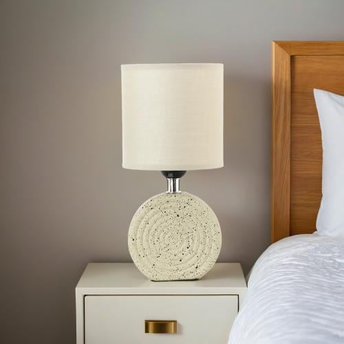 أباجورة مودرن بقاعدة سيراميك