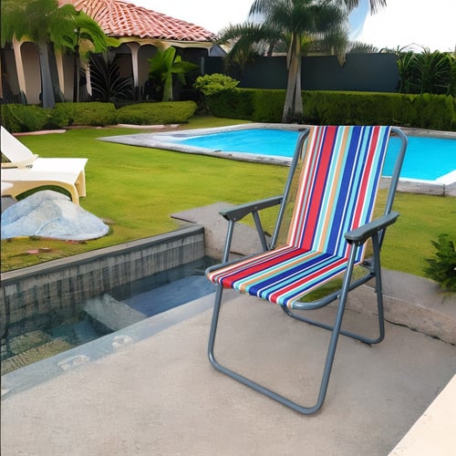 كرسي استرخاء للبحر قابل للطي