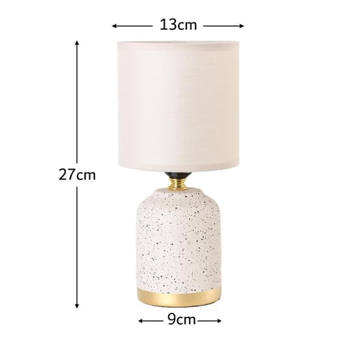 أباجورة طاولة بتصميم عصري وإضاءة أنيقة