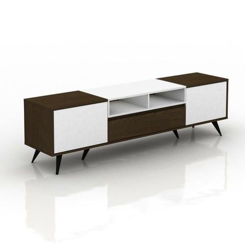 طاولة تلفزيون حديثة مع ادراج تخزين متعددة 179 سم ,...