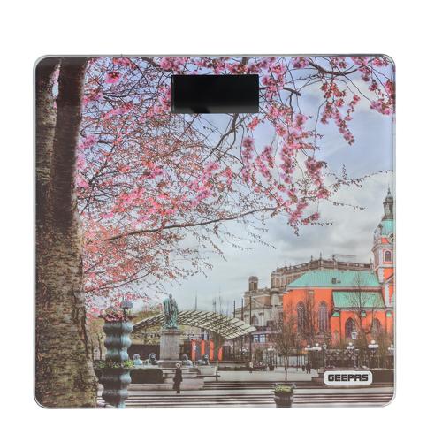 ميزان الكتروني جيباس بتصميم مطبوع لقياس الوزن حتى...