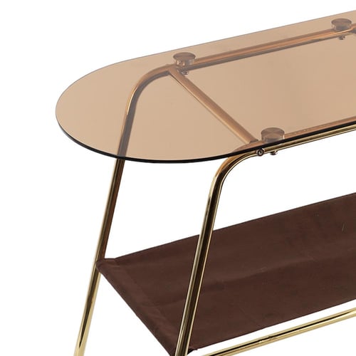 طاولة خدمة دورين - ذهبي