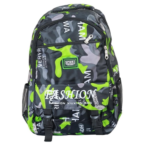 شنطة مدرسية للاولاد والبنات مع جيوب مقسمة وسحاب لل...