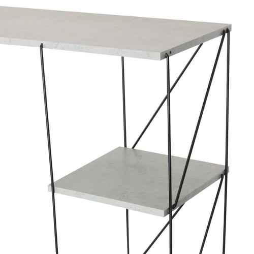 وحدة تلفزيون خشب ماليزي 3 أدوار لون رمادي