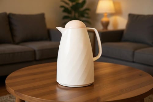 ثلاجة قهوة وشاي فخمة 1 لتر - تصميم عازل للحرارة