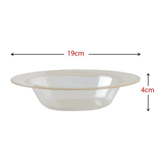 صحون تقديم مقبلات شفافة 6 حبة G_01_3