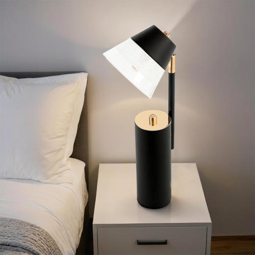 مصباح طاولة ذكي يعمل باللمس 3 مستويات إضاءة شحن