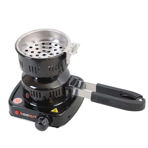 موقد فحم كهربائي 450 واط من كولين , تحكم في درجة ا...