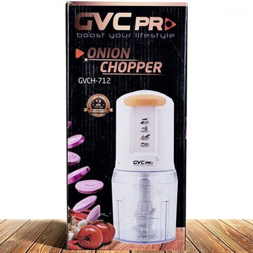 جي في سي برو مفرمة وقطاعة خضار شفرة واحدة أبيضGVCH...