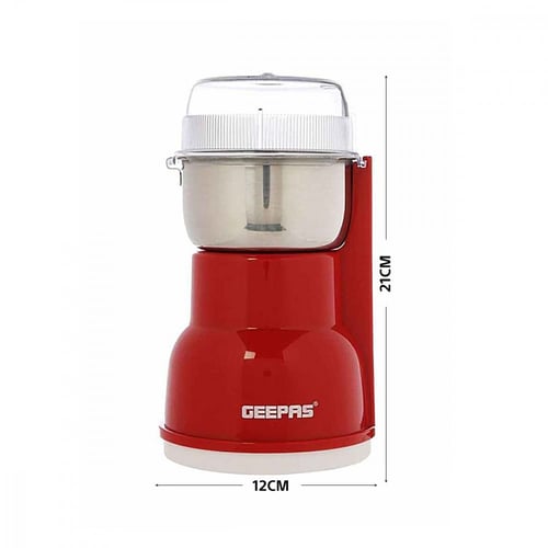 جيباس مطحنة القهوة الكهربائية / احمر