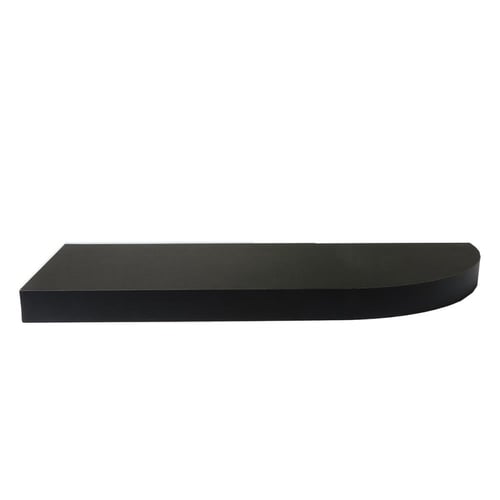 أرفف خشب للزاوية لون أسود مقاس 60*23 سم A_08_1