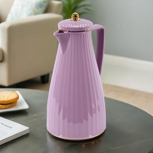 ثلاجة قهوة وشاي فلورا السيف 1.2 لتر , موف