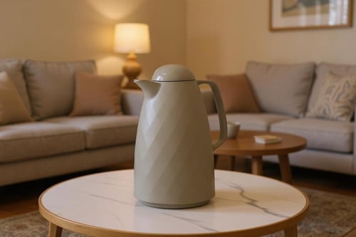 ثلاجة قهوة وشاي فخمة 1 لتر - تصميم عازل للحرارة