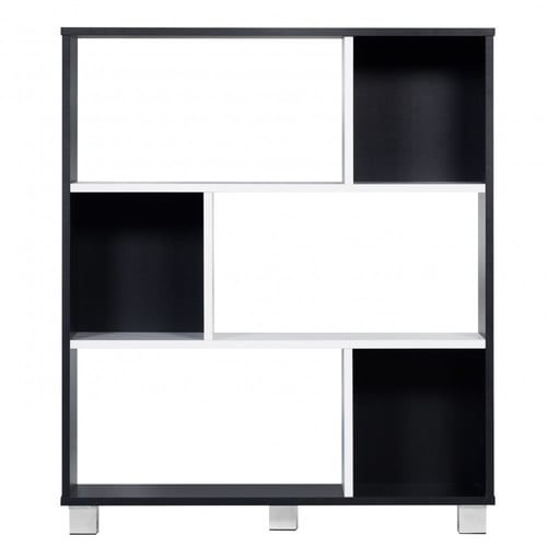 وحدة رفوف خشب ماليزي أنيقة ومتعددة الاستخدام – لون...